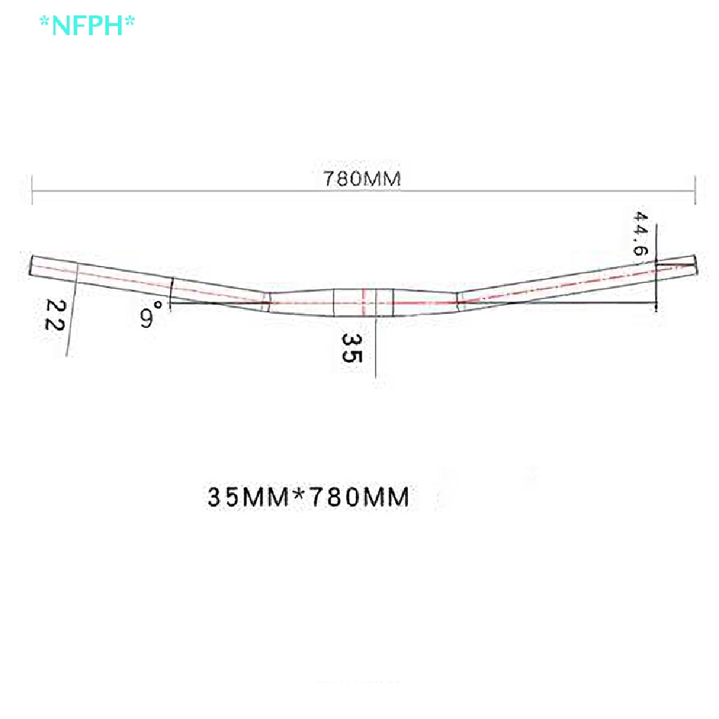 Tay Lái Mở Rộng 720 / 780MM Cho Xe Đạp Leo Núi Mới