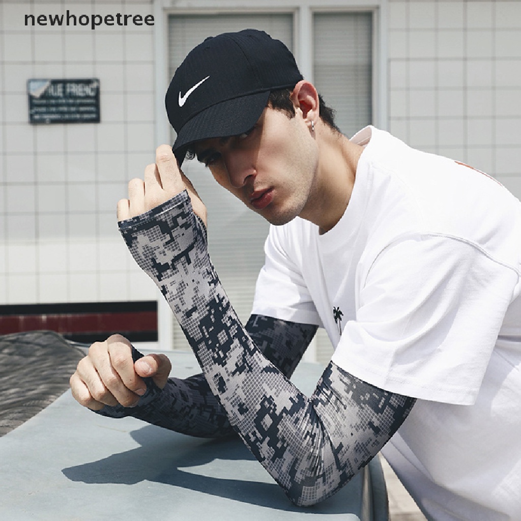 Găng Tay Chống Nắng Và Tia UV Họa Tiết Rằn Ri Bằng Lụa Lạnh