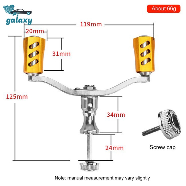 Galaxy Tay Quay Cho Máy Câu Cá 1000-7000