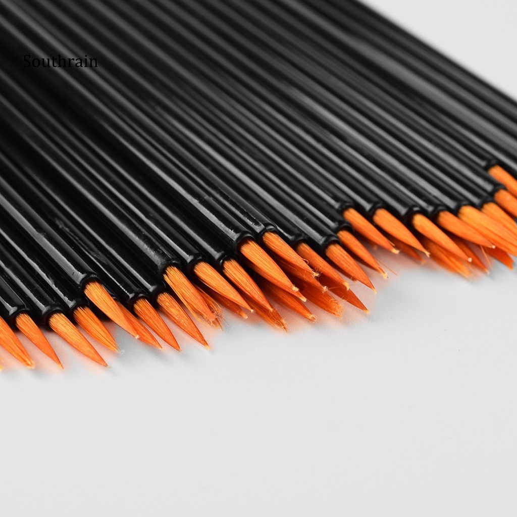 Bộ 50 Cọ Vẽ Trang Trí Móng Tay Nghệ Thuật Chuyên Nghiệp Dùng Một Lần