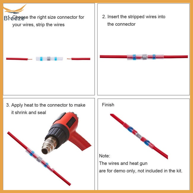 Bộ 300 / 600 / 800 Ống Co Nhiệt Chống Nước