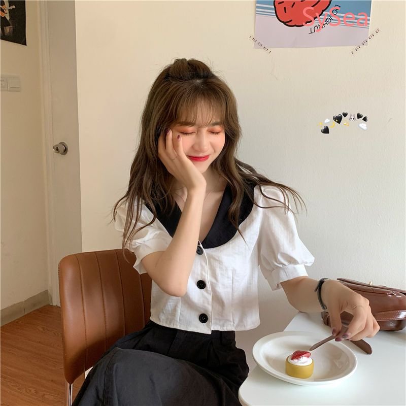 Áo Kiểu Tay Phồng Thời Trang Mùa Hè Cho Nữ