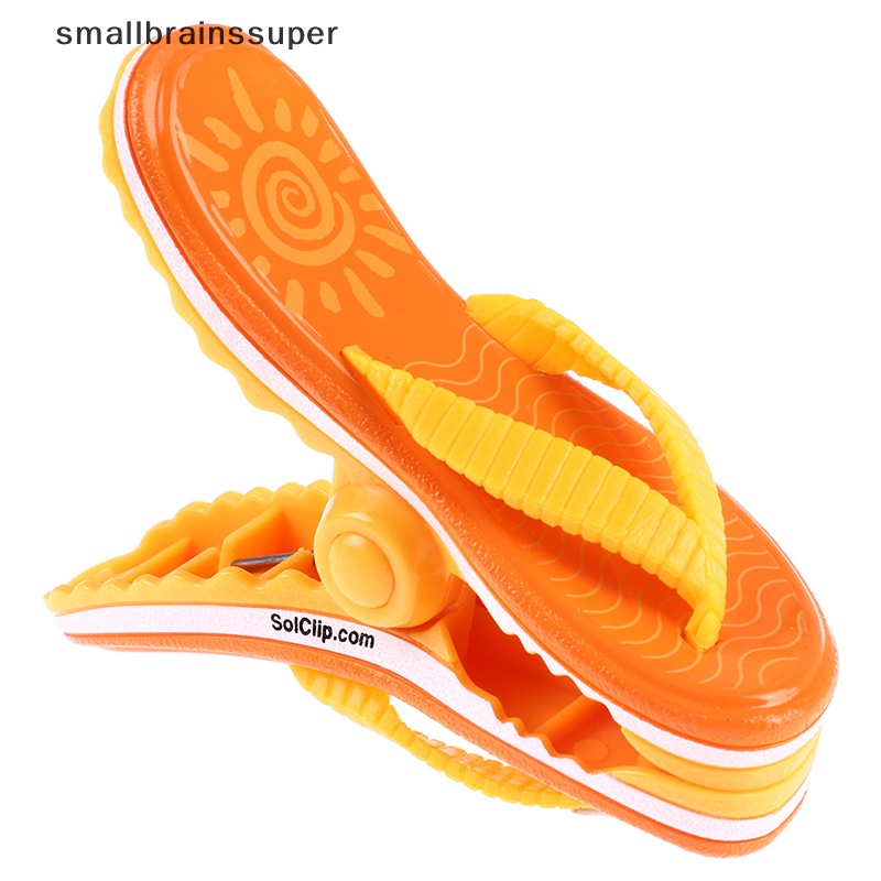 Kẹp Giữ Khăn Tắm / Dép Đi Biển Bằng Nhựa Cỡ Nhỏ Dễ Thương Chống Gió SBS