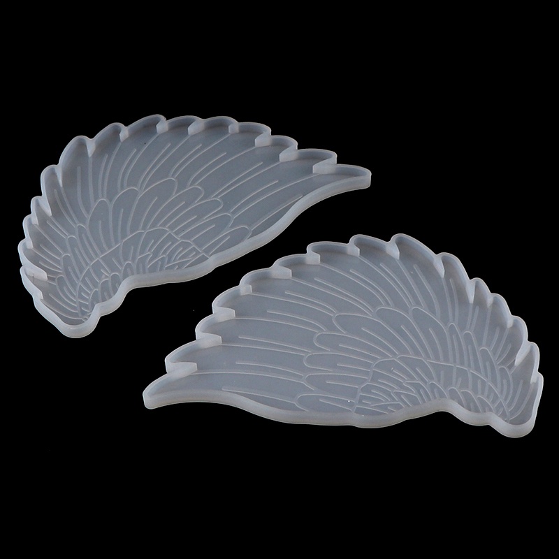 1 Cặp Khuôn Silicone Làm Đế Lót Tách Trà Hình Mảnh Ghép