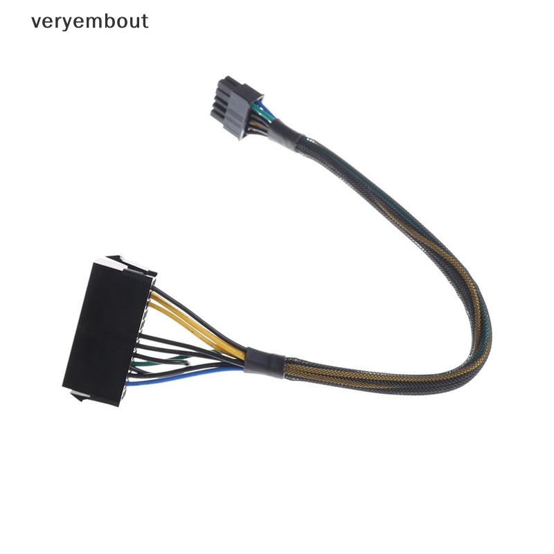 Dây Cáp Chuyển Đổi Nguồn Điện ATX PSU 24 Female Sang 10 Pin Cho Bo Mạch Chủ Lenovo