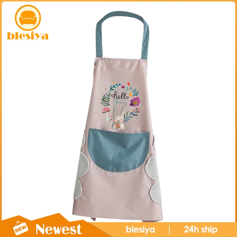Tạp Dề Nấu Ăn Có Túi &amp; Khăn Lau Tay Cho Nữ