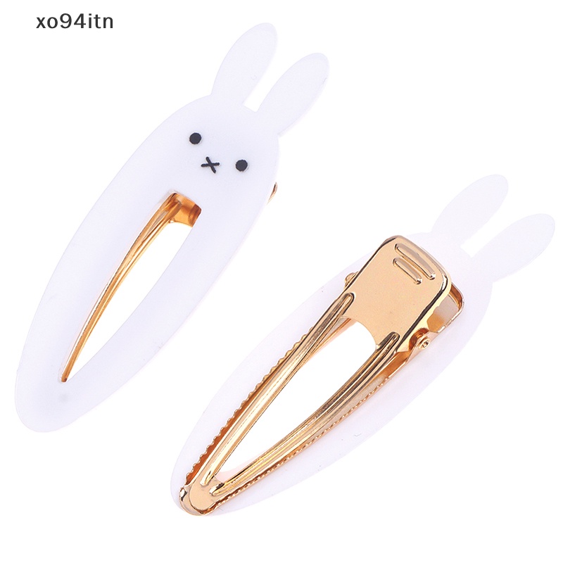 Set 2 Kẹp Tóc Hình Thỏ Trắng Dễ Thương