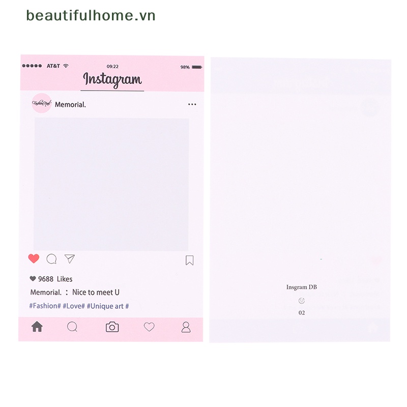 Bộ 10 Thẻ Giấy Cứng Trưng Bày Móng Tay Nghệ Thuật
