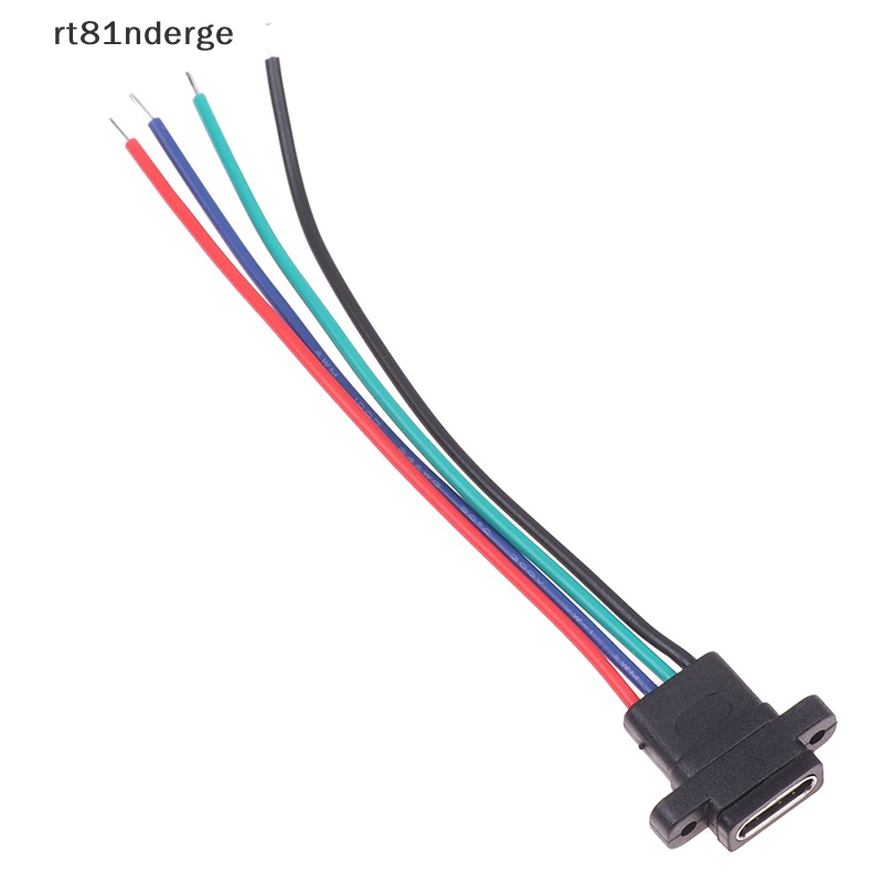 Dây Cao Su Chống Thấm Nước Cổng Sạc Nhanh Loại C 2Pin 4Pin 2Pin Cho Nữ