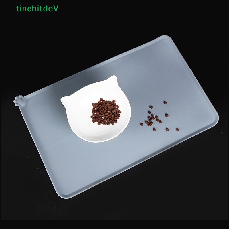 Thảm Silicone Lót Thức Ăn Cho Thú Cưng Chống Nước Cách Nhiệt