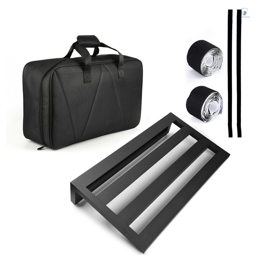 Bàn Đạp Hiệu Ứng Bằng Hợp Kim Nhôm Kích Thước Lớn 19.7X11 Inch Kèm Túi Đựng Tiện Lợi