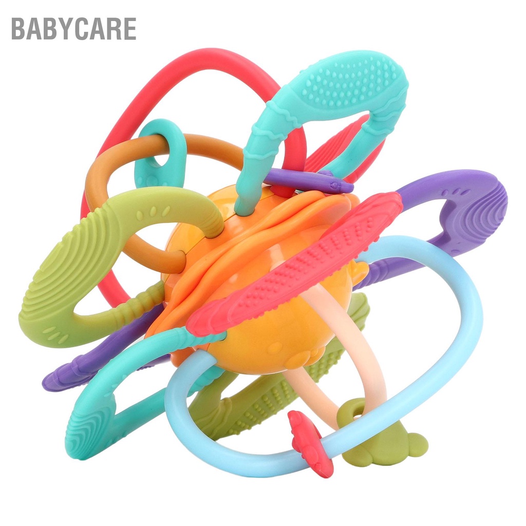Babycare Có hàng sẵn Bé Mọc Răng Đồ Chơi Trẻ Em Sơ Sinh Tay Bắt Bóng Giáo Dục Sớm Làm Dịu Giác Quan