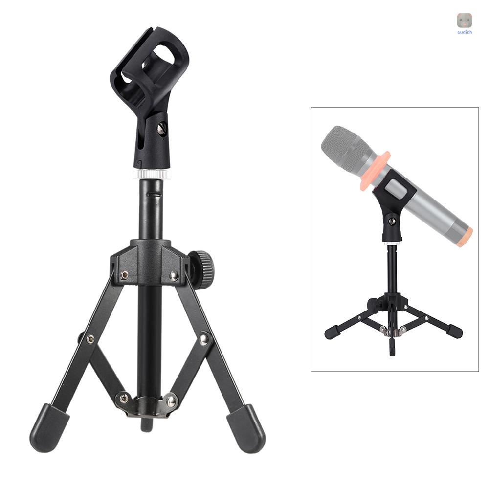 Giá Đỡ Micro MS-12 Mini Có Thể Điều Chỉnh Kèm Kẹp MC3 Tiện Dụng Cho Họp Podcasts