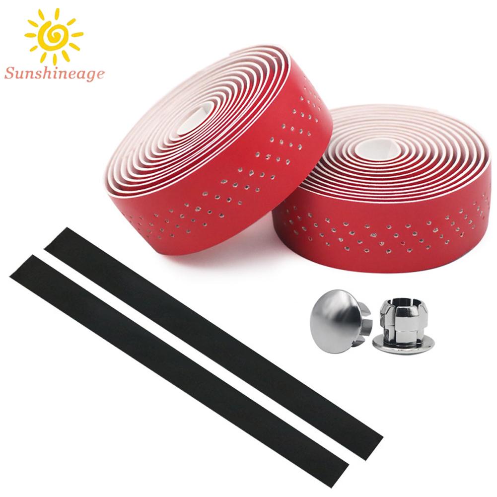 Băng Quấn Tay Lái Xe Đạp Bằng Da PU Chống Trượt Thoáng Khí 2.15M