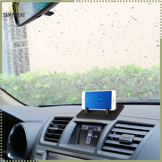 Giá Đỡ Điện Thoại Bằng Silicon Chống Trượt Tiện Dụng Cho Xe Hơi