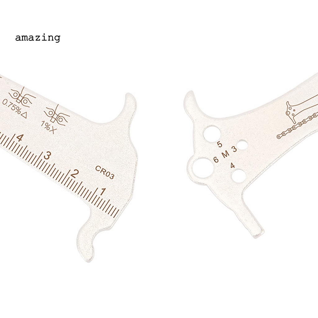 Thước Đo Dây Xích Xe Đạp 3 Trong 1 Kèm Móc Tiện Dụng