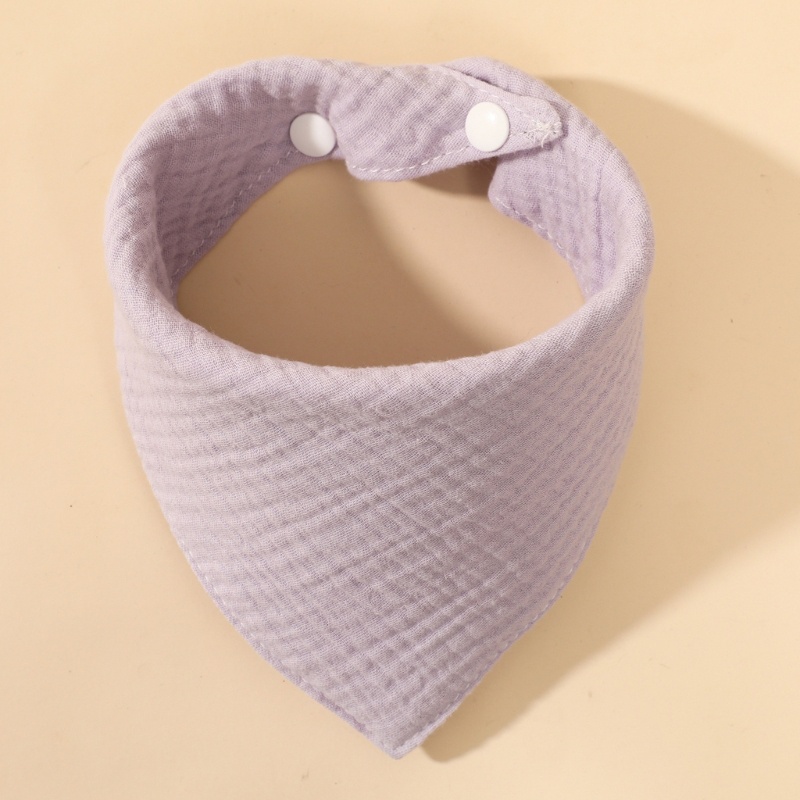 Yếm Ăn Bằng Vải Cotton Thấm Hút Cao Dành Cho Em Bé