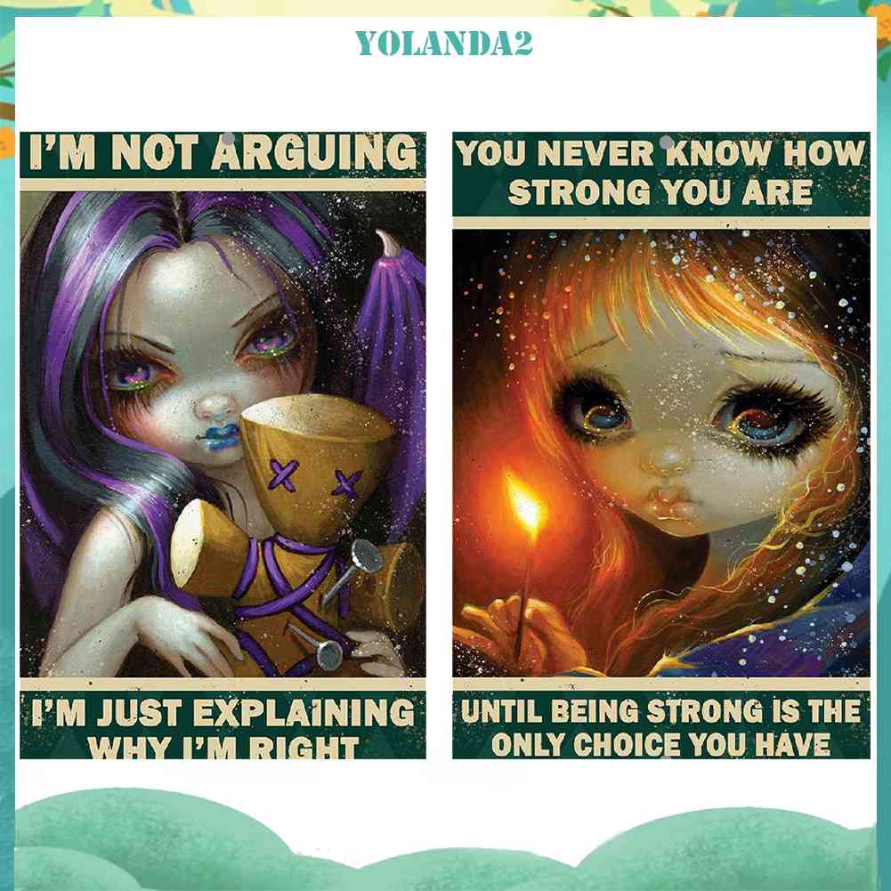 Tranh Đính Đá Kim Cương Toàn Bộ 5D DIY Hình Búp Bê