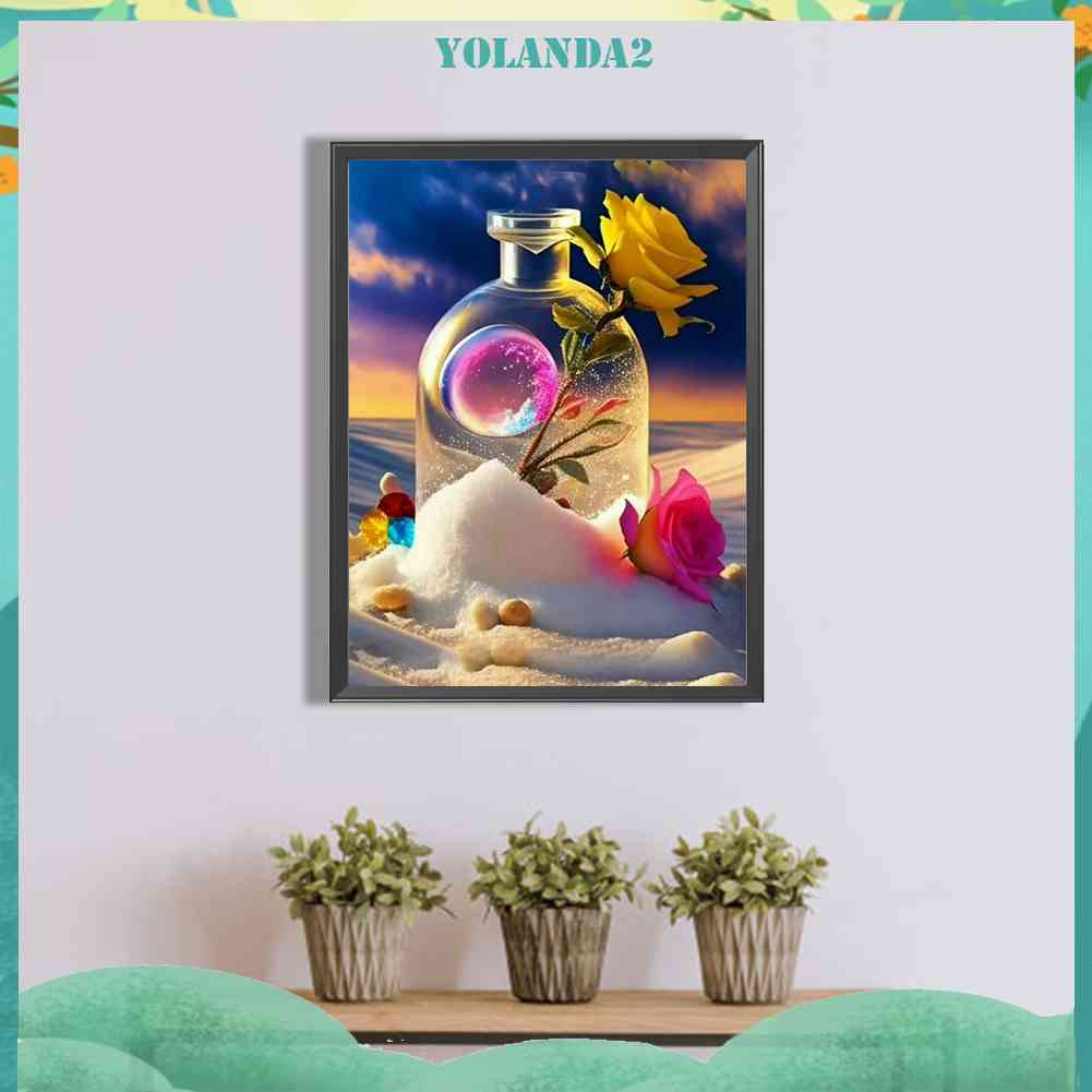 Bộ Tranh Đính Đá 5D Họa Tiết Vỏ Sò Độc Đáo DIY Dùng Trang Trí Nhà Cửa