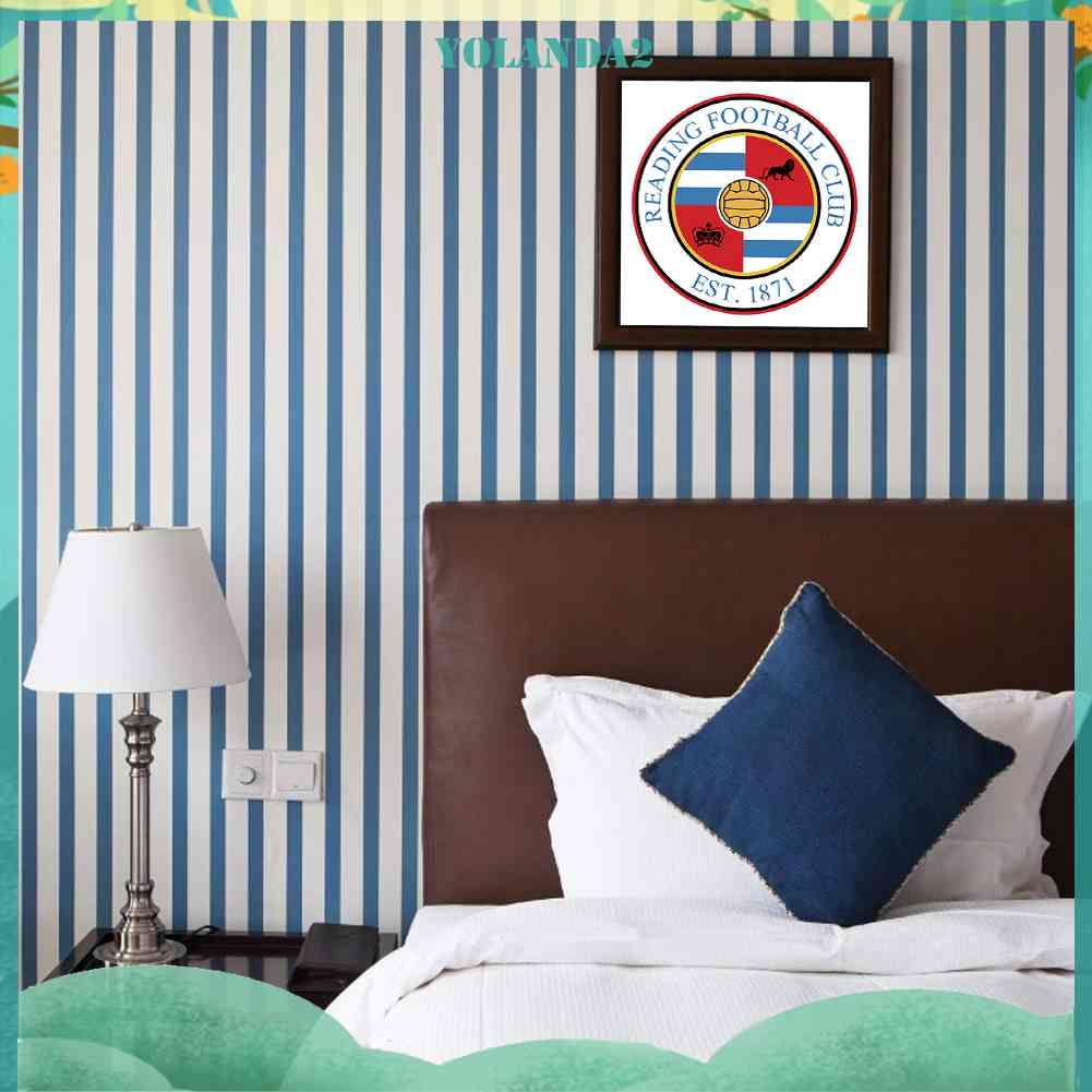 Tranh Đính Đá Kim Cương Toàn Bộ 5D DIY Hình Logo Câu Lạc Bộ Bóng Đá