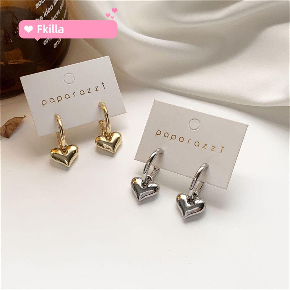 Set 5 Đôi Khuyên Tai Hình Tròn Thời Trang