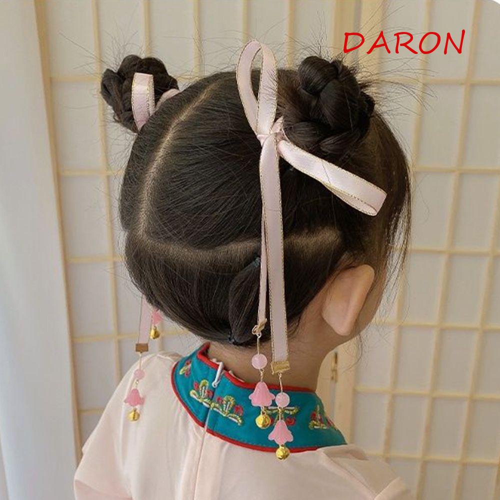 Dây Buộc Tóc Vải Bện Phong Cách Trung Hoa Độc Đáo Dùng Làm Đạo Cụ Chụp Ảnh