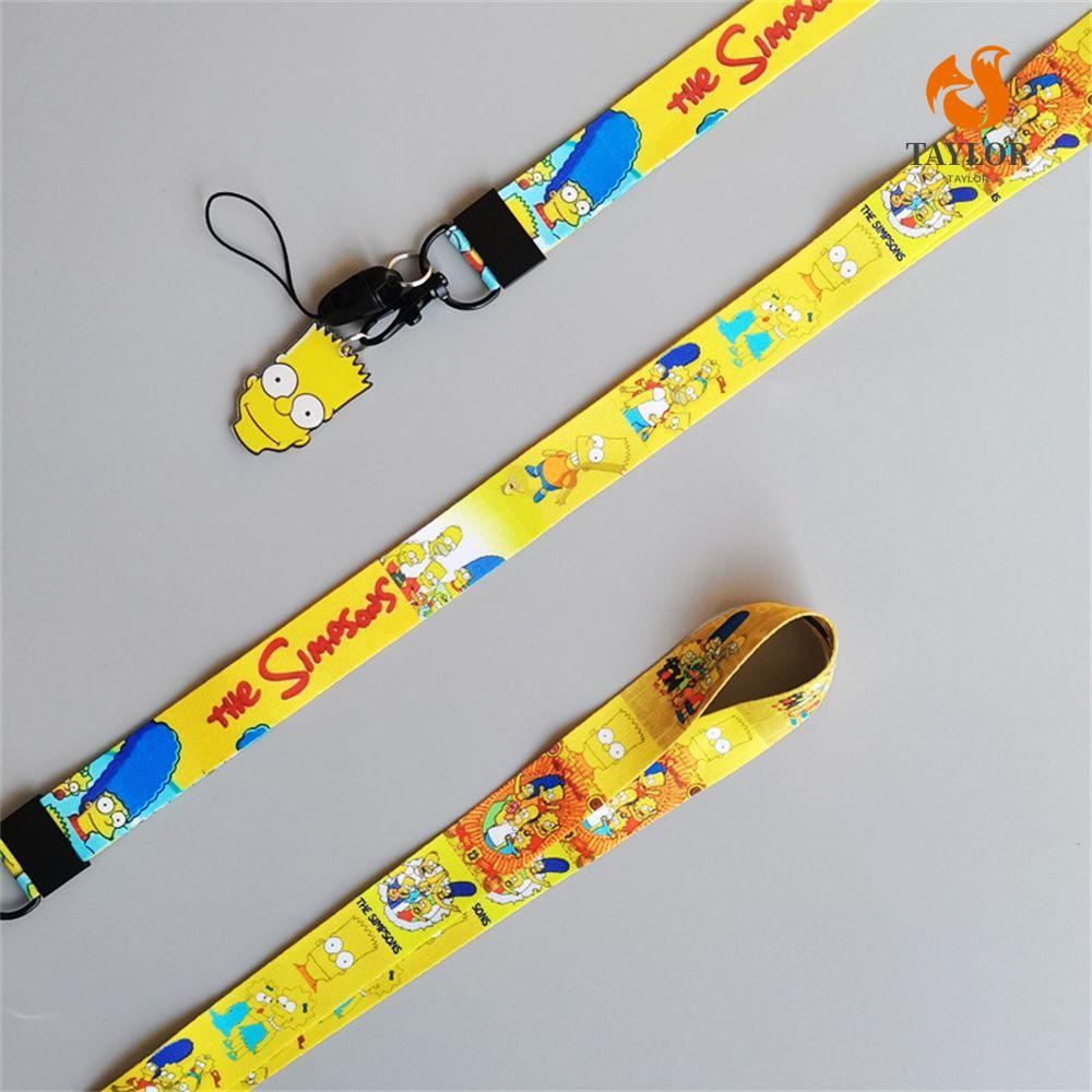 Dây Đeo Điện Thoại / Móc Khóa Họa Tiết Hoạt Hình TAYLOR1 Chống Thất Lạc Tiện Dụng