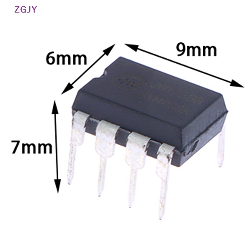 Bộ 3 Linh Kiện Điều Khiển Đèn LED JW1758B DIP-7 IC Mới