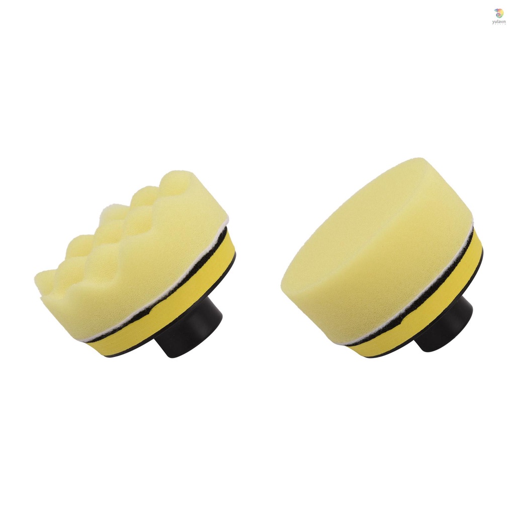 Bộ 31 Miếng Đệm Đánh Bóng 3 Inches Kèm Giấy Nhám Cho Xe Hơi