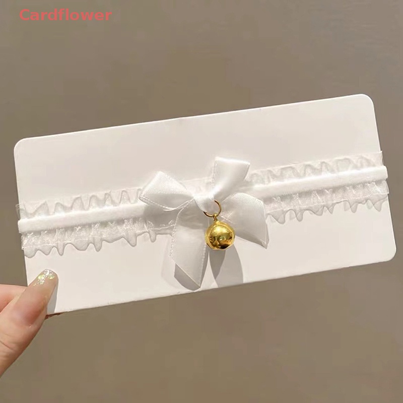 Băng Đô Tai Mèo Phối Ren Đính Nơ Gợi Cảm Cho Nữ Hóa Trang