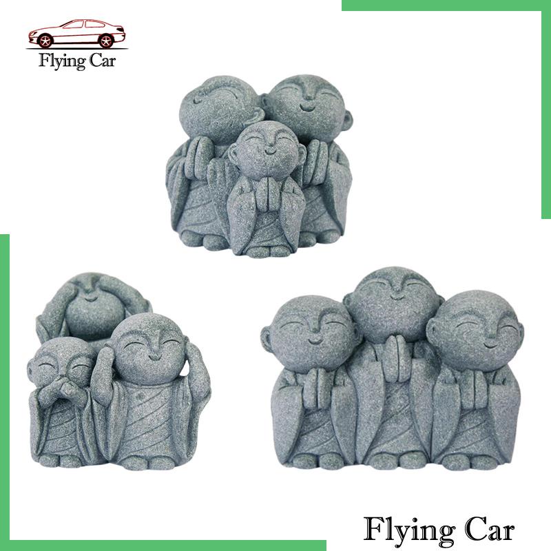 [Lzdjfmy2] Mô Hình Tượng Phật Trang Trí Hồ Cá / Tiểu Cảnh Để Bàn / Xe Hơi