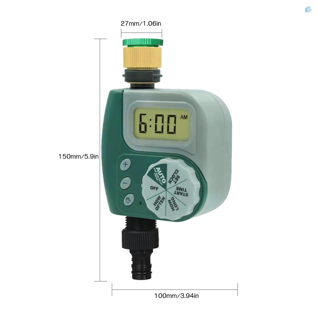 Ống Nối Vòi Nước Kỹ Thuật Số Hẹn Giờ Tưới Cỏ Tự Động 1 Ra Ngoài Chống Rò Rỉ Với Bộ Lọc Bằng Thép Không Gỉ