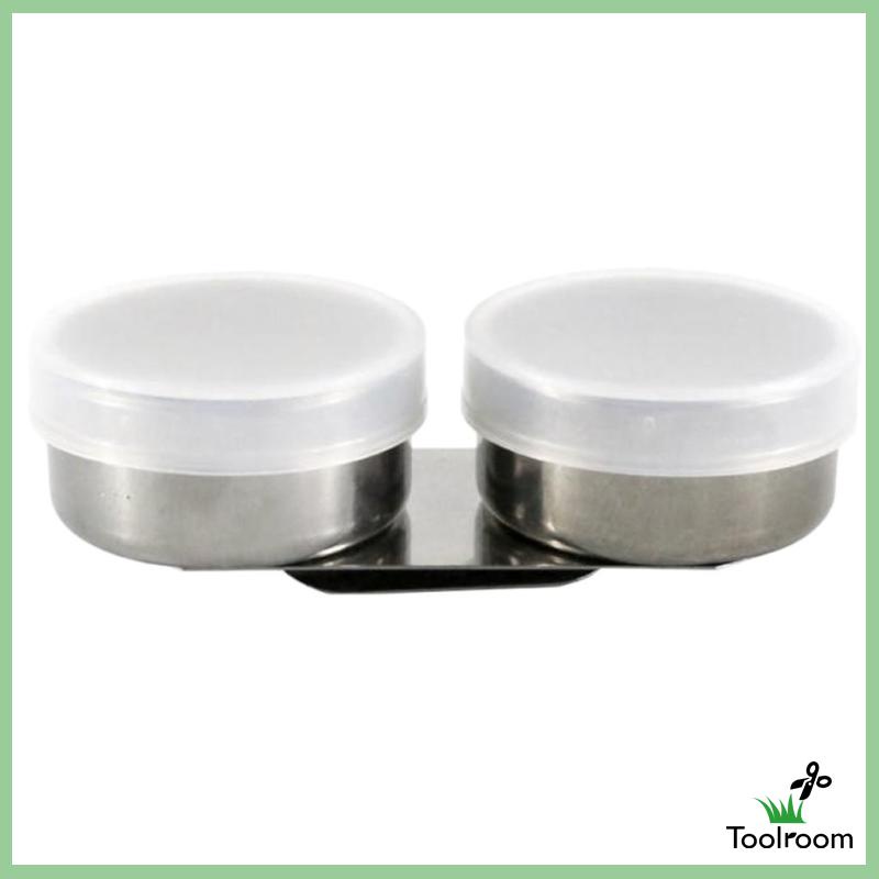 Kẹp Bảng Tròn Hai Lớp Bằng Thép Không Gỉ Tiện Lợi Dành Cho Gia Đình