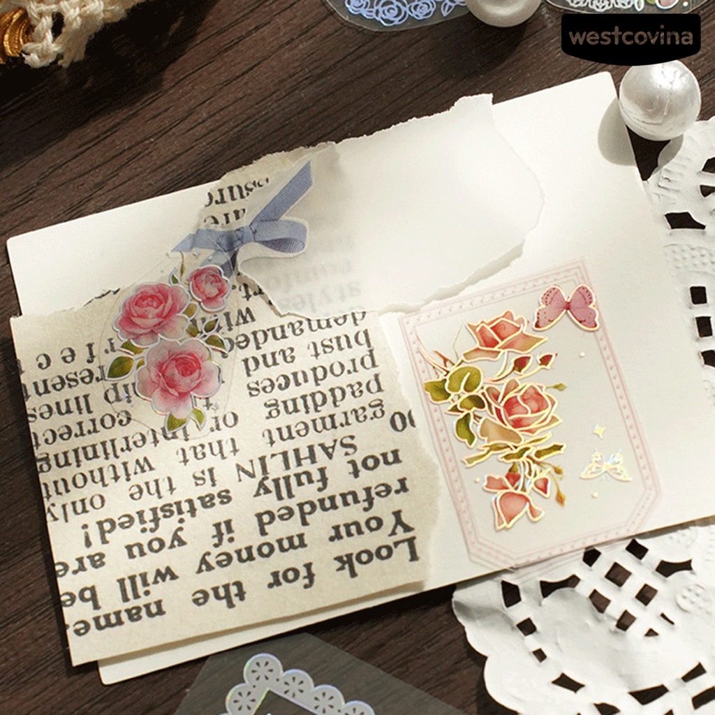 [COD]♪Bộ 2 Miếng Dán Tự Dính Trong Suốt In Họa Tiết Cây Cối Không Để Lại Dấu Vết