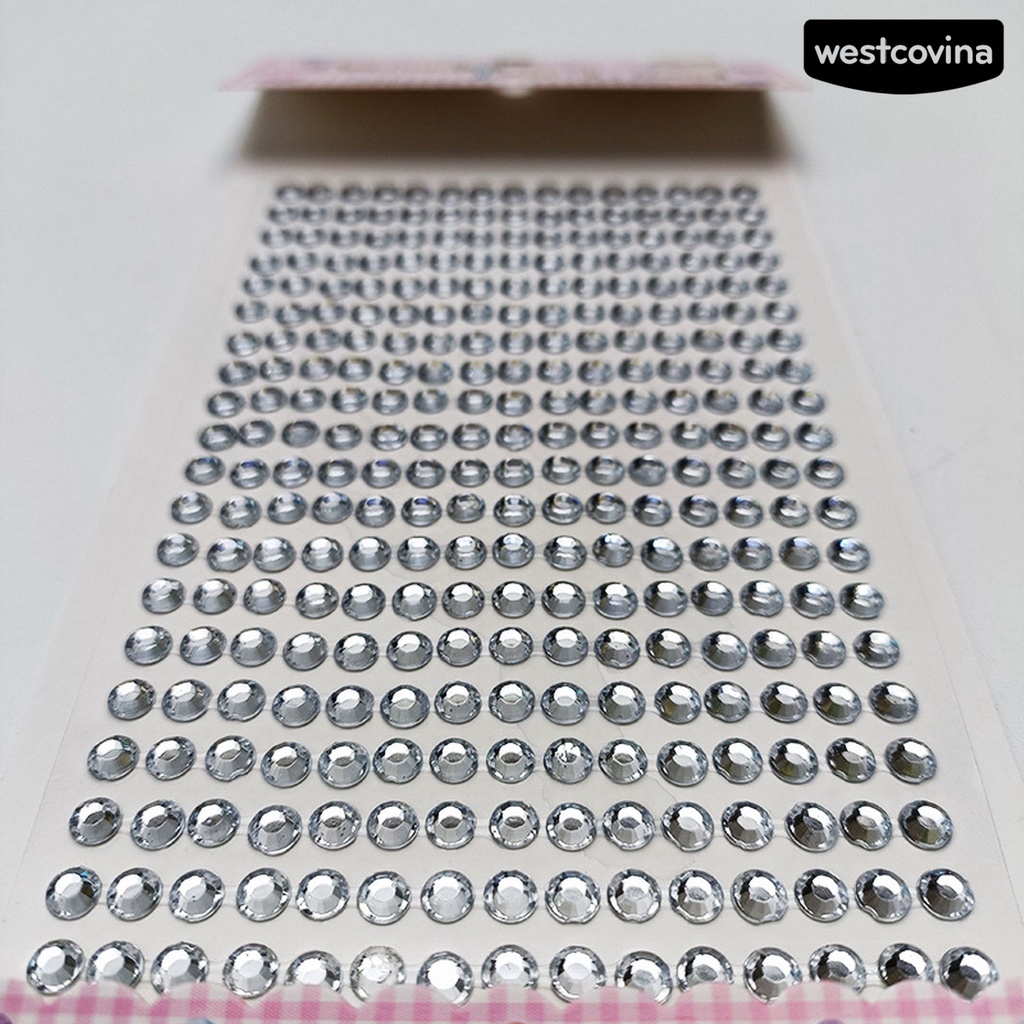 [COD]♪Bộ 2 Miếng Dán Đính Đá 5mm Trang Trí Sổ Tay DIY