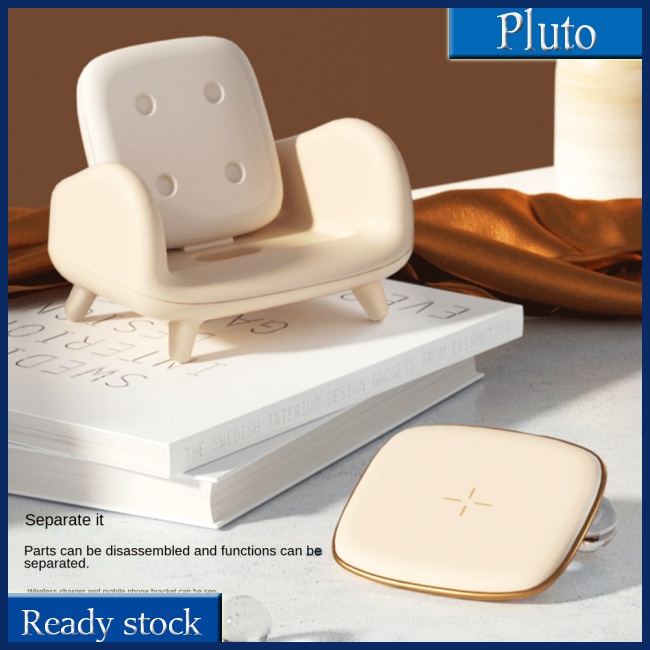 Mới Đế Sạc Nhanh Không Dây 15w Chuyên Dụng Cho Ghế Sofa / Điện Thoại Android Ios