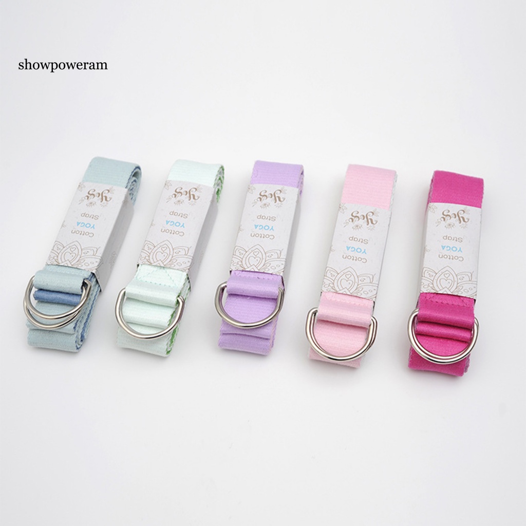 Dây Đai Co Giãn Mềm Mại Hỗ Trợ Tập Yoga Dành Cho Nữ