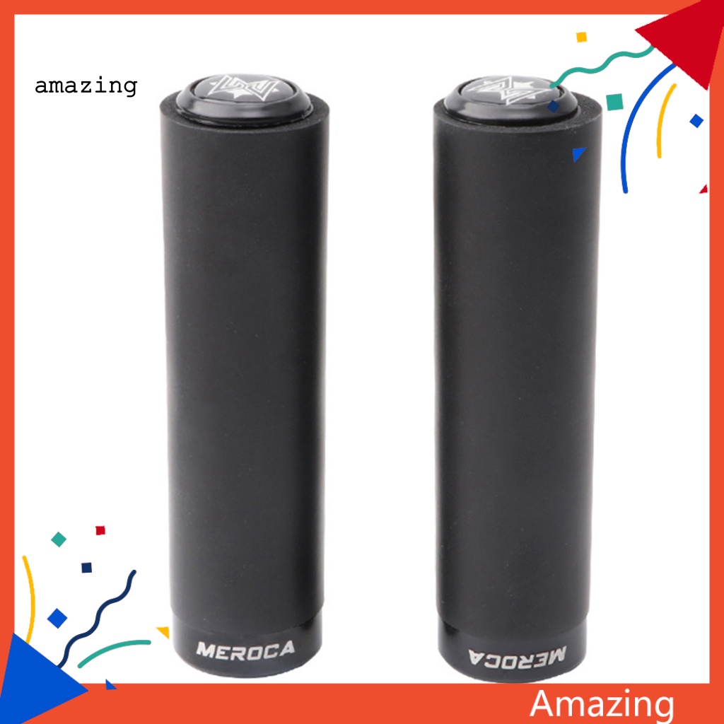 1 Cặp Vỏ Bọc Tay Lái Xe Đạp Bằng Silicone Dày Dặn