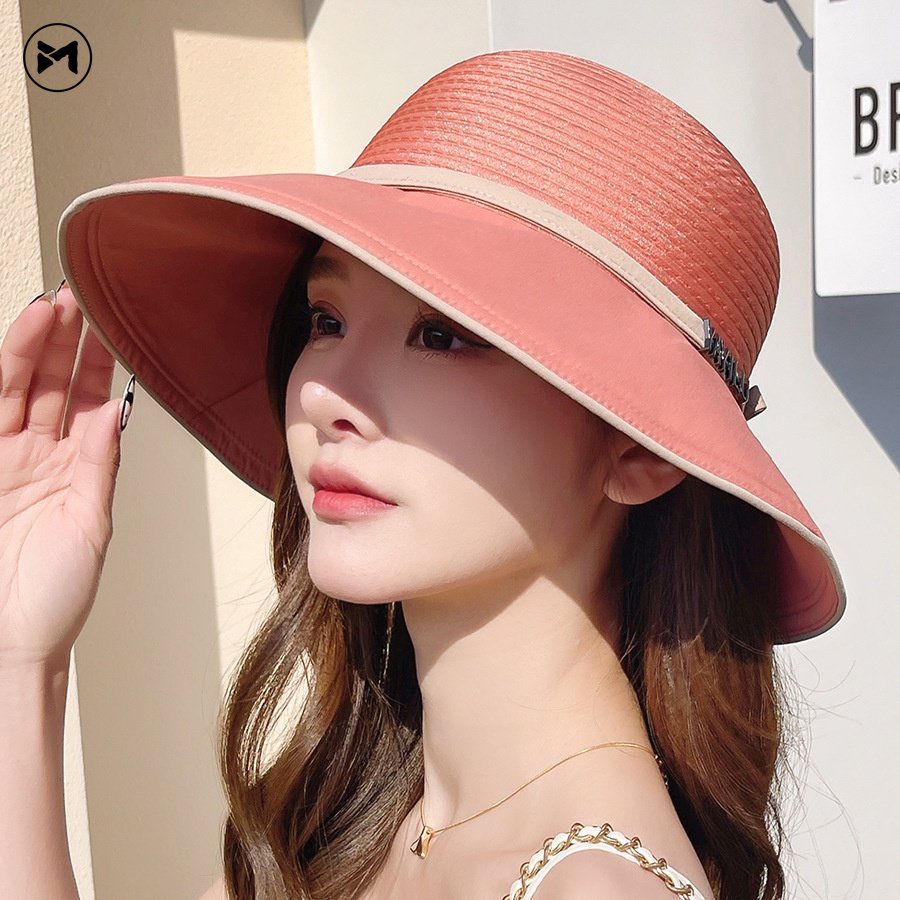 Nón Tai Bèo Vành Rộng Chống Nắng Có Dây Cột Che Nắng Mẫu Mới Năm 2023 Phong Cách Nhật Hàn Bảo Vệ Và Tia UV Dành Cho Bạn Nữ