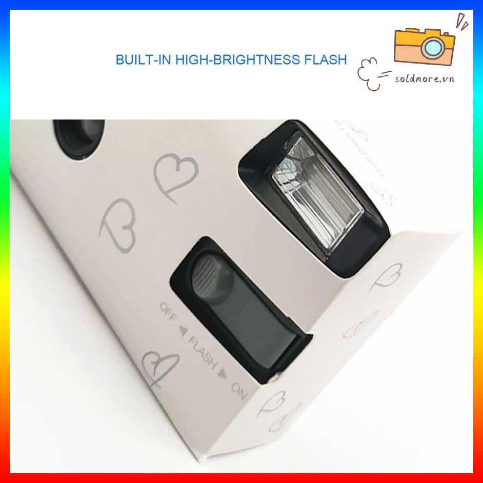 Hướng dẫn sử dụng máy ảnh phim dùng một lần 35mm kiểu cổ điển Quà tặng cho trẻ em Máy ảnh quang đánh lừa