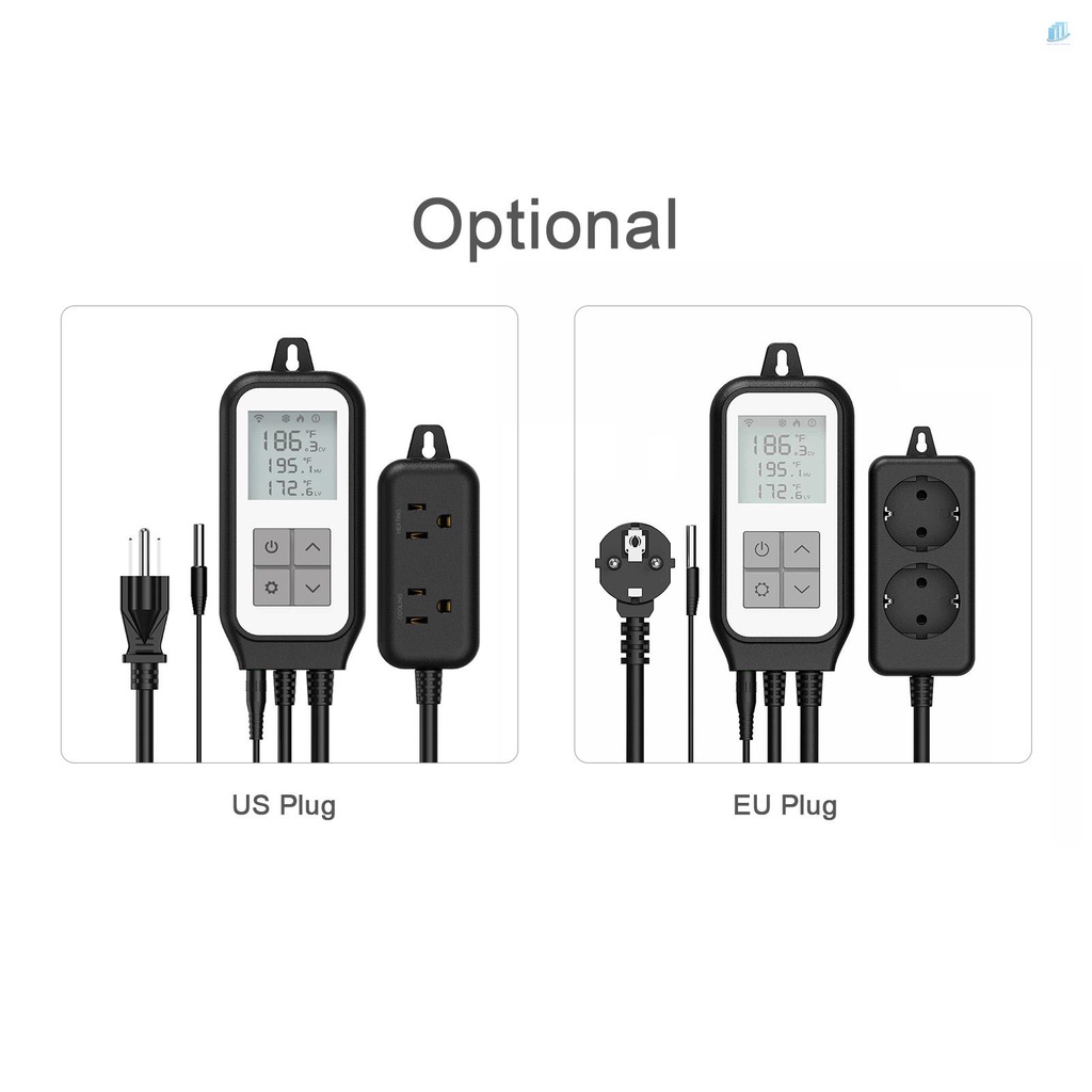 Thiết Bị Điều Khiển Nhiệt Độ Điện Tử Thông Minh Qua Wifi Điều Khiển Qua Ứng Dụng Cho Nhà Ở