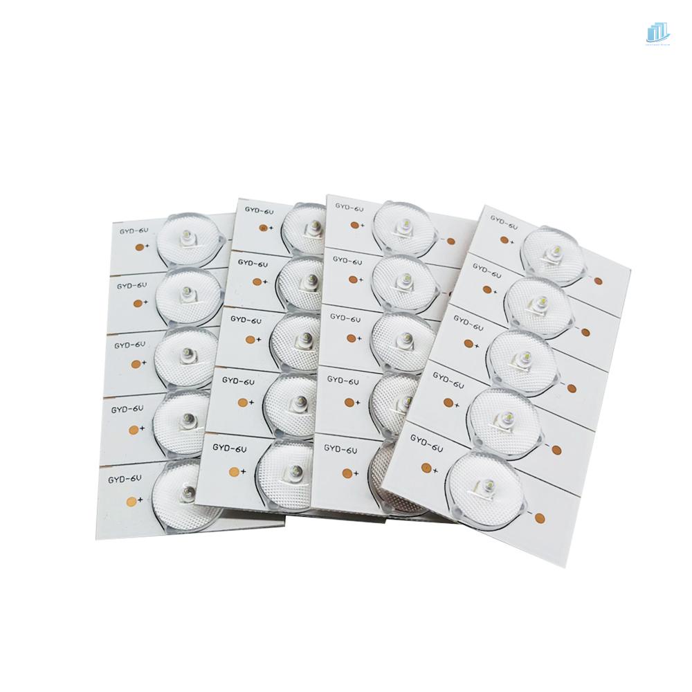 Set 20 Đèn Led 6V SMD Có Độ Sáng Cao Chuyên Dụng Cho 32-65 Led TV