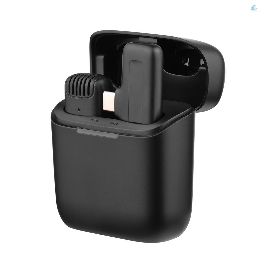 Hệ Thống Micro Không Dây One-Trigger-One Nhỏ Gọn Với 1 Đầu Nhận &amp; 1 Micro 20M Tích Hợp Pin Tích Hợp Sạc Type-C Và Hộp Sạc