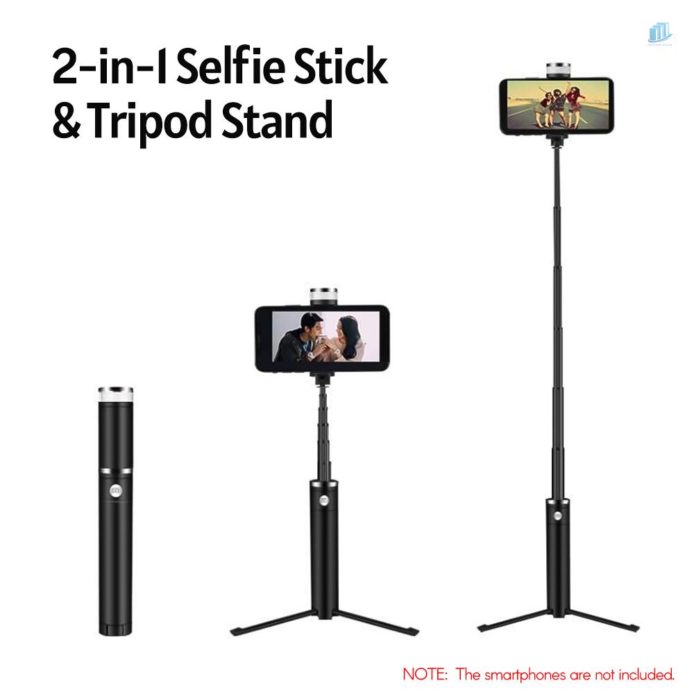 Gậy Tự Sướng 2 Trong 1 Có Đèn LED Và Giá Đỡ Điện Thoại Đa Năng Hỗ Trợ Quay Video / Phát Trực Tuyến