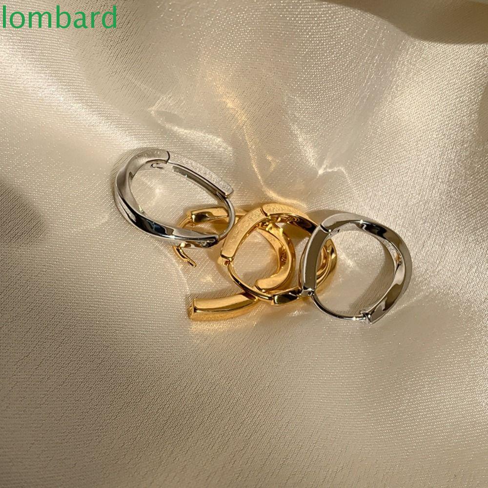 Đôi Khuyên Tai HìNh Oval ĐíNh Kim Cương Giả ThờI Trang Cho Nữ