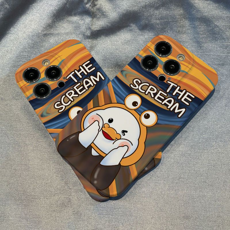 Ốp Điện Thoại Cứng In Hình Tranh Sơn Dầu Cho Iphone 8 / 7promax / 14 / 12Plus 11 xs / 13 UJRG