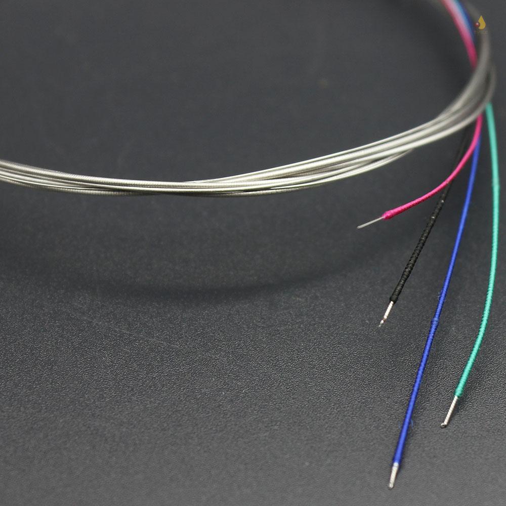 Bộ 4 Dây Đàn Violin Lõi Thép Niken Màu Bạc Tinh Tế Tiện Dụng