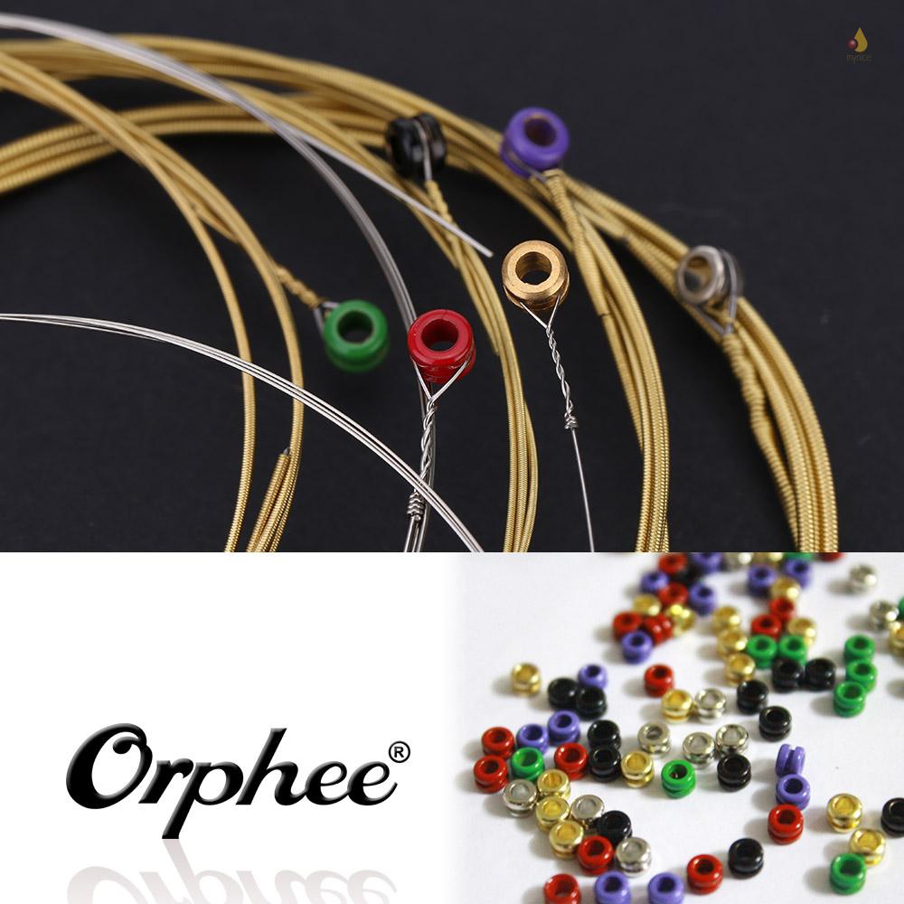 Bộ 6 Dây Đàn Guitar Orphee TX620 (. 010-.047) Phosphor Bằng Đồng Siêu Nhẹ