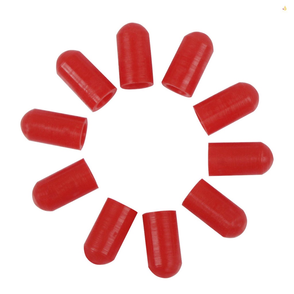 Bộ 10 Vỏ Bọc Bảo Vệ Đầu Trống Bằng Silicone Không Gây Tiếng Ồn Tiện Dụng