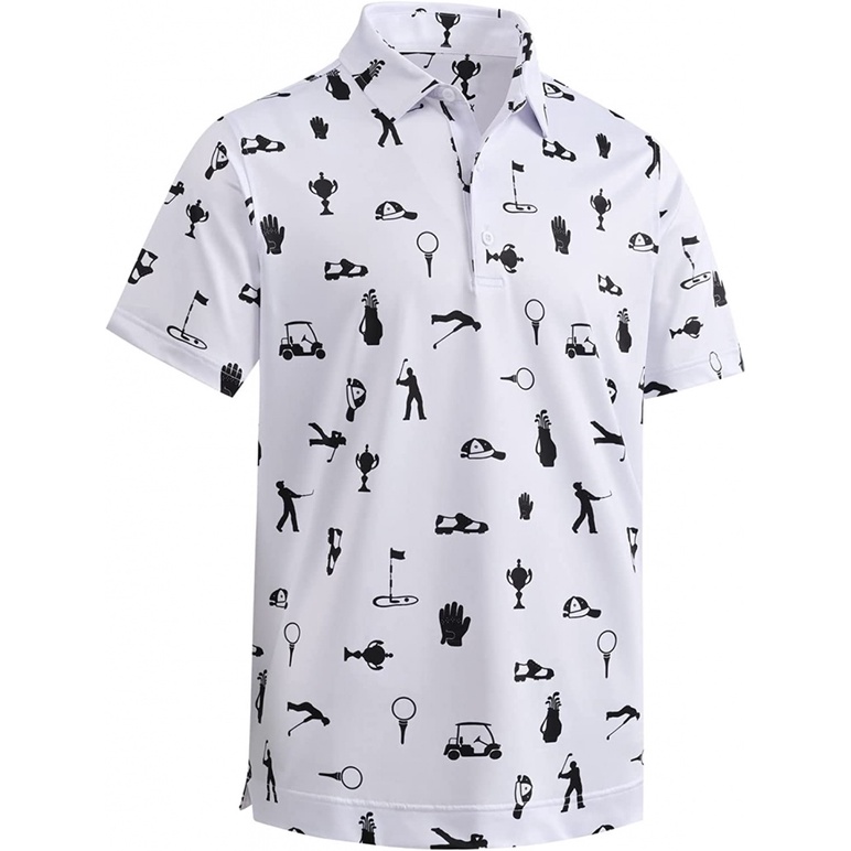 Áo polo Tay Ngắn Có Cổ Thoáng Khí Phong Cách Thể Thao Thời Trang Cho Nam